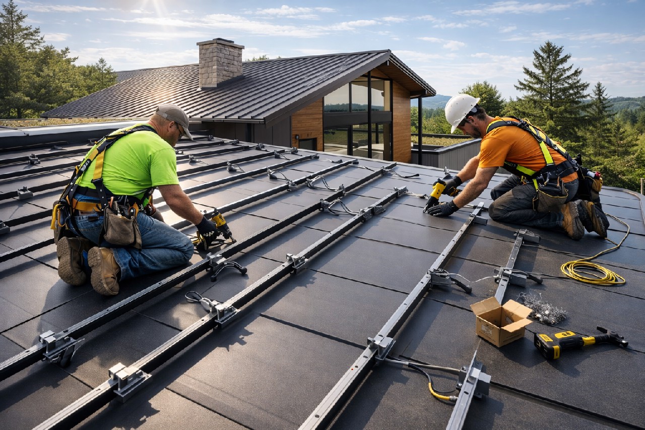 Roof Installation service photo